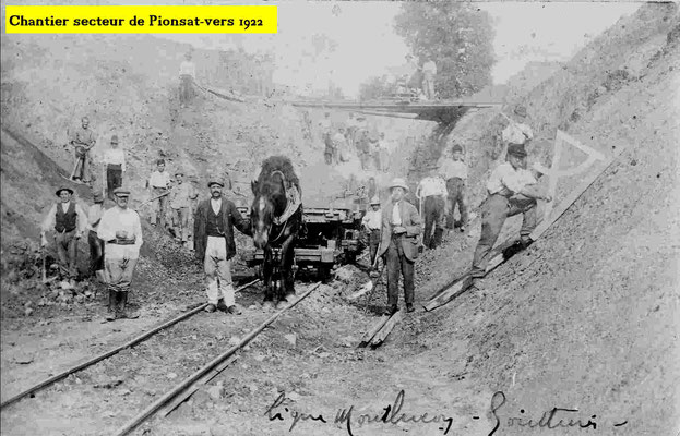 LA LIGNE FERROVIAIRE DE PIONSAT